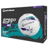 Image de TaylorMade TM26 SpeedSoft Ink Lot de 12 balles de golf pour homme (aqua/violet)