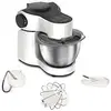 Image de Moulinex Wizzo Robot Pâtissier, Bol Inox 4L, Kit Patisserie, Fouet Flex Breveté, Puissance 1000 W, Gâteaux, Quiches, Pizzas QA310110