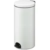 Image de ROSSIGNOL Elora Poubelles, INOX, Blanc, 29x29x67 cm