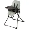 Image de THERMOBABY - Chaise haute pliable HANDY pour Bébé - Pliage Rapide et Facile - Entretien facile - Tablette Amovible