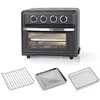 Image de Cuisinart TOA60E 7-in-1 Air Fryer Mini Oven, four électrique & friteuse à air, 7 fonctions uniques [friture à air chaud/cuisson au four/rôtir griller/toaster/grille-pain/maintien au chaud], 17 litres