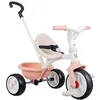 Image de Smoby - Tricycle Be Move Rose - Evolutif 2 en 1 - Ceinture de Sécurité, Poignée Parentale Réglable sur 3 Niveaux - A Partir de 15 Mois Jusqu'à 4 Ans - Fabrication Espagnole