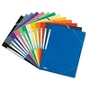 Image de OXFORD Lot de 3 Chemises 3 rabats et élastique Top File + 24 x 32 cm Grise