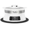 Image de Moulinex Steam Up Cuiseur Vapeur 8 Programmes S'adapte à Tous les Formats de Plats Nettoyage Facile Nutriments Préservés Rangement Facile Livret de Recette Blanc VJ504010