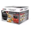Image de SEB ACTIFRY ADVANCE 1.2kg Friteuse sans huile électrique noire Régulation intelligente de la température Friture saine Pale de brassage Application de recettes Sans odeur Facile à utiliser FZ727800