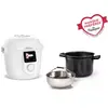 Image de Moulinex - Cookeo  Ce8211f0 Cookeo Simplicity Blanc - 6l (Jusqu'à 6 Personnes) - 150 Recettes