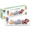 Image de Puzzles Encastrements en bois J'apprend à compter les animaux Sarah VL7118