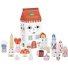 Image de Jouet en Bois Cubes & Formes Tiny City par Suzy Ultman Vilac® - VL8902