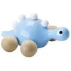 Image de Jouet à pousser Dinosaure 'Gino le Dino Bleu' Vilac® bois laqué VL1710B