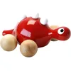 Image de Vilac - Jouets à Promener Gino Le Dino Rouge Balles pour bébés (1710R)
