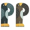 Image de Vilac - Lettre P M,Carlslund Puzzles en bois, Multicolore (85016)