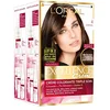 Image de L'Oréal Paris - Excellence Crème - Coloration Permanente Triple Soin 100% Couverture Cheveux Blancs - Nuance 4 Châtain - Lot de 2