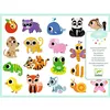 Image de DJECO Ballons autocollants animaux pour bébés - Unisexe - Enfants - Multicolore (39084)