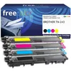 Image de FREECOLOR Toner Brother TN-243 B/C/M/Y recyclé