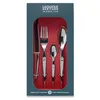 Image de Laguiole Production - Ménagère 16 pièces Design - Set de couverts de table acier inox forgés massif 18/0 poli miroir - Pour 4 personnes - Présentation coffret cadeau