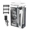 Image de Rowenta Forever Sharp Tondeuse Barbe Hybride 3en1 Polyvalente Taille Stylise Rase Aucun Remplacement De Lame Nécessaire Lame Acier Inoxydable Tête Amovible Autonomie 90 Minutes Wet & Dry TN6010F5
