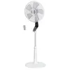 Image de Rowenta Turbo Silence Extreme, Ventilateur sur pied en mode Silent Night, Economie d'énergie, 14 vitesses, Ecran LED numérique, Minuterie, Télécommande, Blanc, VU5690F0