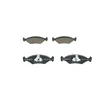 Image de Bosch Automotive BP231 Plaquettes de frein - Essieu avant - certification ECE-R90-1 jeu de 4 plaquettes