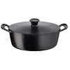 Image de Tefal Jamie Oliver Premium fonte d'acier Cocotte 30 x 22cm, couvercle, Cuisson sûre, Revêtement émaillé, Répartition homogène de la condensation, Compatible four, Induction E2125455