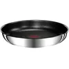 Image de TEFAL Ingenio Poêle 24 cm, Induction, Revêtement antiadhésif, Acier inoxydable, Gain de place, Fabriqué en France, Preference L9730402