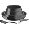 Image de Casserolies Tefal Lot 6 pieces Ingenio Renew L2609602 Gris anthracite en occasion ou reconditionné