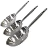 Image de Elo Lot de 3 Poêles à Frire Inox 24 cm, 28 cm et 32 cm - Poêles de Cuisine en Acier Inoxydable