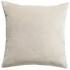 Image de Vivaraise Coussin uni Elise Grege 45 x 45 cm