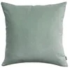 Image de Vivaraise - Coussin Elise avec garnissage Moelleux   Taie d'oreiller Lavable - Housse Amovible   100% Coton   Recto Velours, Verso Chambray