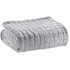 Image de Vivaraise - Plaid Swami   130x200 cm   Couverture d'appoint Chaude, jeté de canapé Doux   100% Coton lavé Stonewash