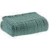 Image de Vivaraise - Plaid Swami   130x200 cm   Couverture d'appoint Chaude, jeté de canapé Doux   100% Coton lavé Stonewash