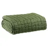 Image de Vivaraise - Plaid Swami   130x200 cm   Couverture d'appoint Chaude, jeté de canapé Doux   100% Coton lavé Stonewash