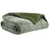 Image de Vivaraise Plaid Kinta Olive 130 x 160 cm