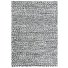 Image de THE DECO FACTORY LATONIE - Tapis en Laine et Viscose Gris Clair 160x230