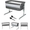 Image de Bebeconfort Calidoo Lit Cododo et Berceau 2-en-1, 0 9 kg, Grey Mist