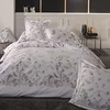 Image de Tradilinge - Housse de Couette Plumes à imprimés Plumes Percale de Coton/Coton Blanc 260x240 cm