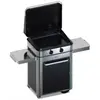 Image de Plancha gaz ENO Combo Enosign 65 Inox et Noir sur chariot, 56x40 cm