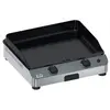 Image de Plancha gaz ENO Fusion 60 Inox 2 brûleurs à poser, 57x39 cm