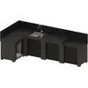 Image de Meuble de cuisine extérieure ENO COMFORT 4 Modules Gris PMOD704M
