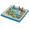 Image de Jeujura Coffret Pliant l'Oie, pions en Bois-l'arbre à Jouer-Jeu de Société-Âge Minimum : 3 Ans, 66350