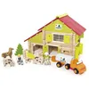 Image de Jeujura Chalet à Comté avec Camion et Animaux 180pcs | Ref: 8054 - J JJ8054