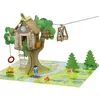 Image de Jouets La cabane perchée et sa tyrolienne 70 pcs Jeujura®| Ref: 8220 JJ8220