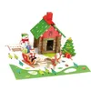 Image de Jouet en bois Jeujura® Kit la Maison du Père Noël 50 pcs | Ref: 82 JJ8228
