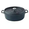 Image de Cocotte Ovale - 33 cm - Fonte Emaillée - Noire