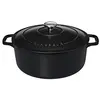 Image de Chasseur 11832201 Cocotte ronde, Fonte émaillée, Mat (intérieur Noir), 22 cm