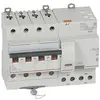 Image de Legrand 411203 Disjoncteur différentiel monobloc DX³6000 10kA arrivée haute vis départ haut automatique, 4P, 400V, 63A typeAC, 30mA