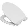 Image de Abattant WC double blanc Azur Premium Slim déclipsable à descente ralentie