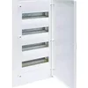 Image de Caja empotrable golf serie VF, 4 filas, 48M, puerta op. blanca, regleta y chasis