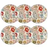 Image de NOVASTYL - Lot 6 assiettes jaipur 20cm en grès - 2614623
