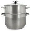 Image de Couscoussier - MENASTYL - 4615450 - En acier inoxydable - 10 litres - Tous feux dont induction
