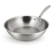 Image de MENASTYL - Wok Triply 24 cm en acier inoxydable à induction - 6020519